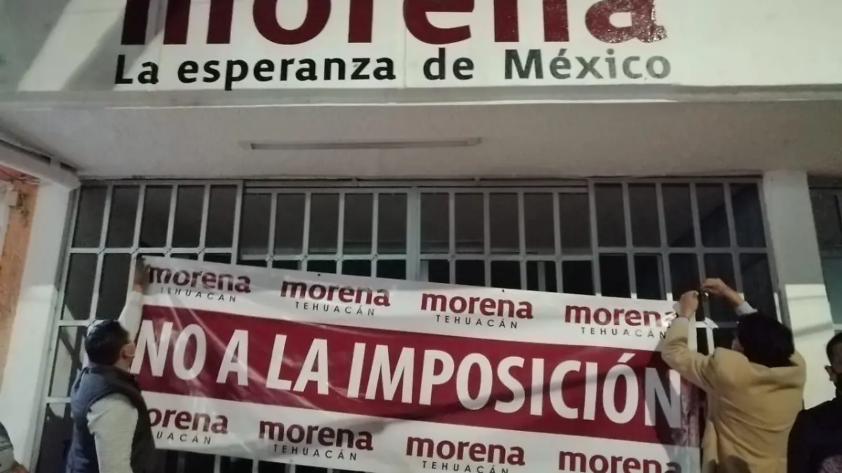 MORENA EN TEHUACAN